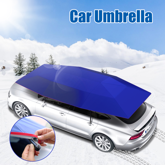 Portable Top Roof Hail Uv protection Car Umbrella Automatic Car Covers Sun Shade Awning Tent Car Tent Umbrella