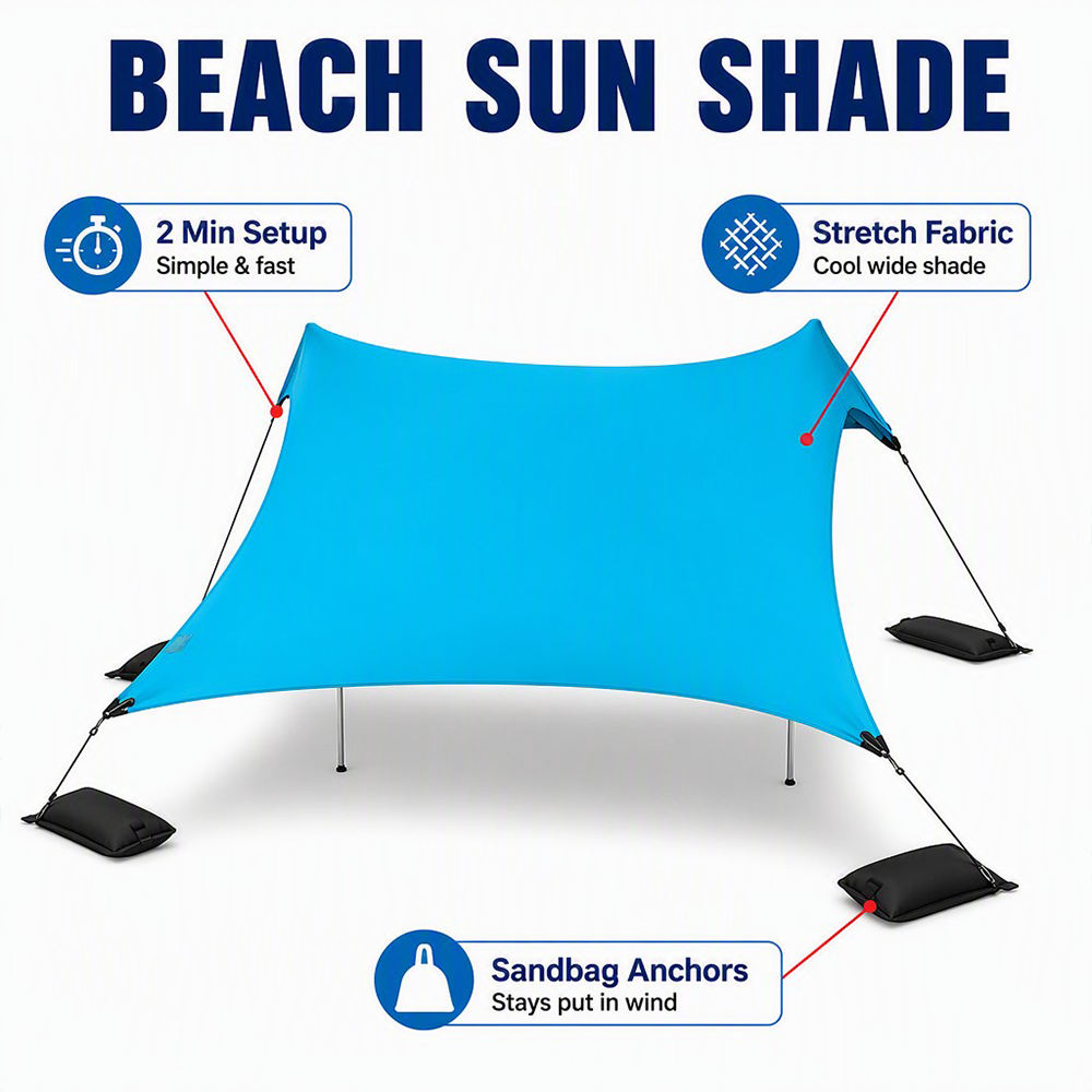 Lycra Beach Shade