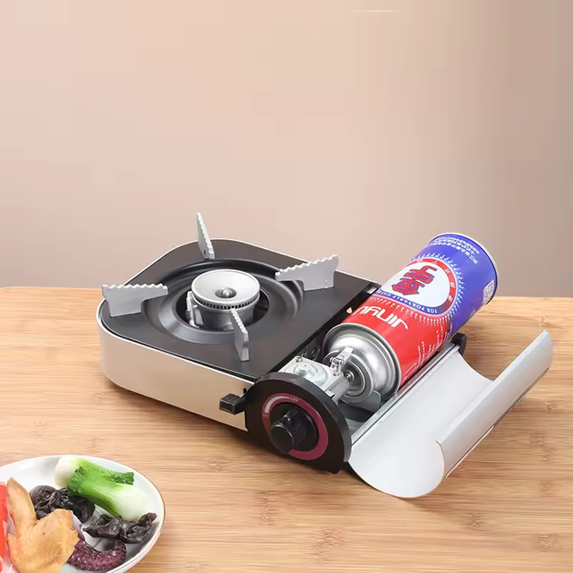 High Quality Camping Accessories BBQ Hiking MINI Tourist Burner Cooker Portable Stove Folding Portable Camping Gas Stove