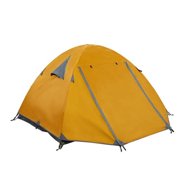 Factory-customized 190T polyester waterproof 2000mm 1 person camping tent