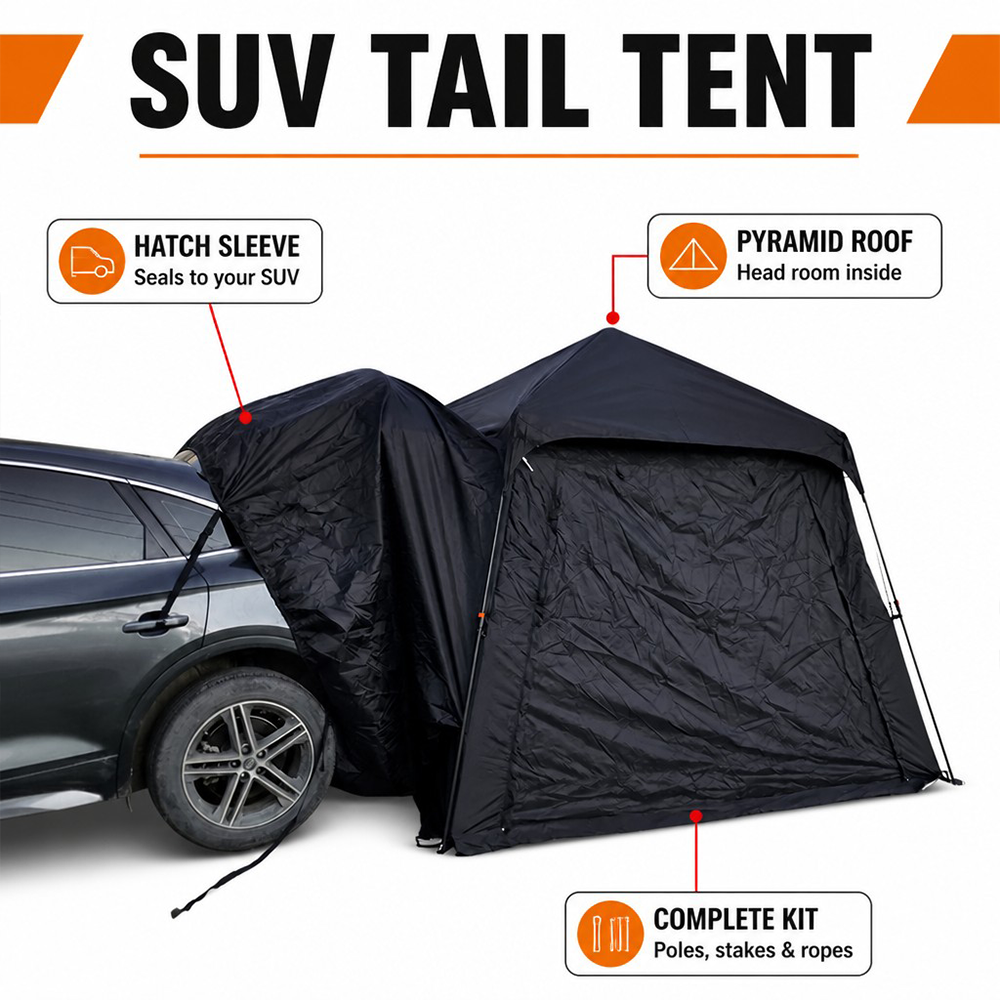 Automatic Tailgate Tent