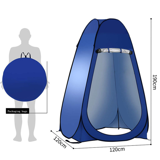 Outdoor Open Changing Room Portable Camping Toilet Popup Shower Tent
