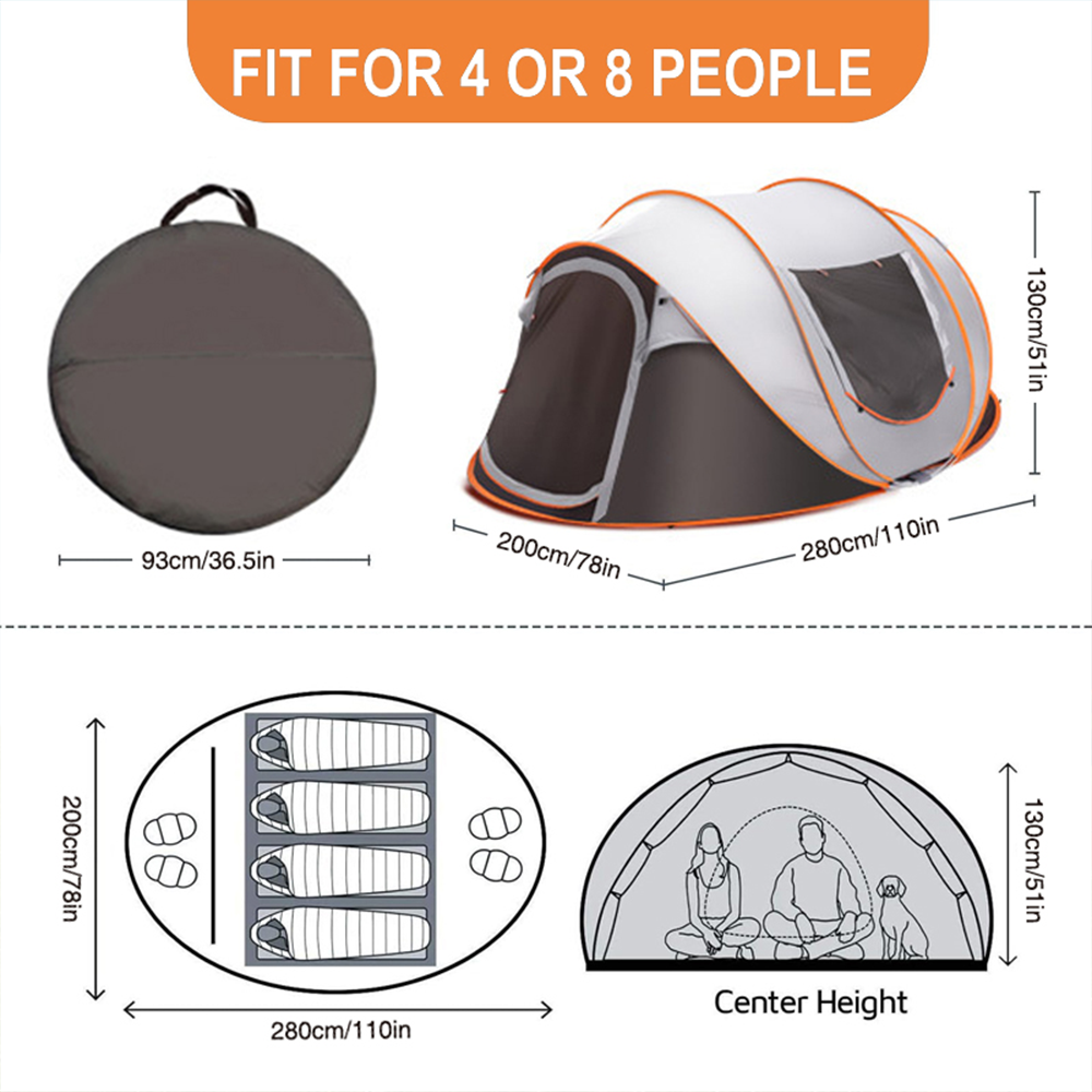 Pop Up Dome Tent