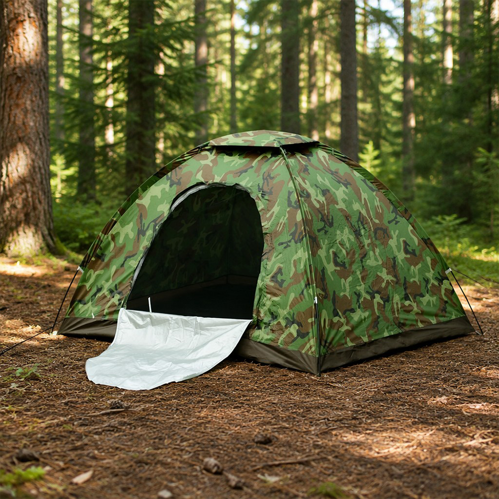 Camouflage Dome Tent