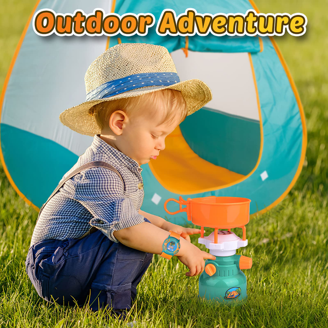 Outdoor Toys Camping Toy Indoor Kids Camping Set Toy Camping Gear Set Amping Adventure Kids Pretend Play Set