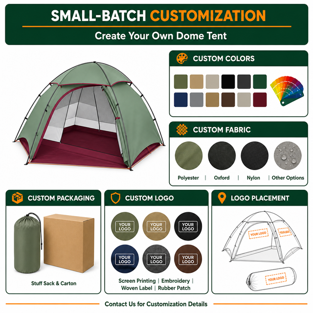 Custom Outdoor Waterproof Ultralight Trekking Tent