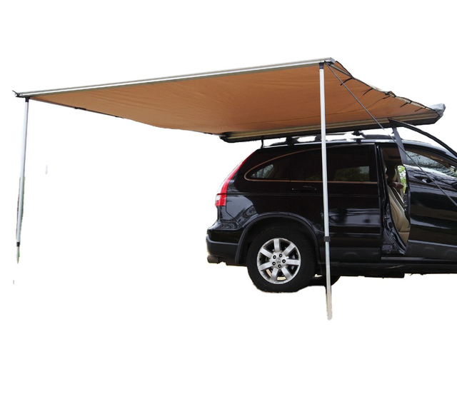 Portable Outdoor Umbrella Roof Cover UV Car Cover Umbrella Auto Markise Sun Shade Tent Camping for Car Roof