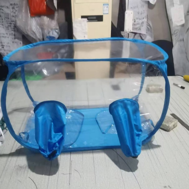 Mycology Supplies Garden Greenhouses Portable Foldable Pvc Still Air Box Cultivation Tent Kit Easily Pop up Mushroom Growth Tent