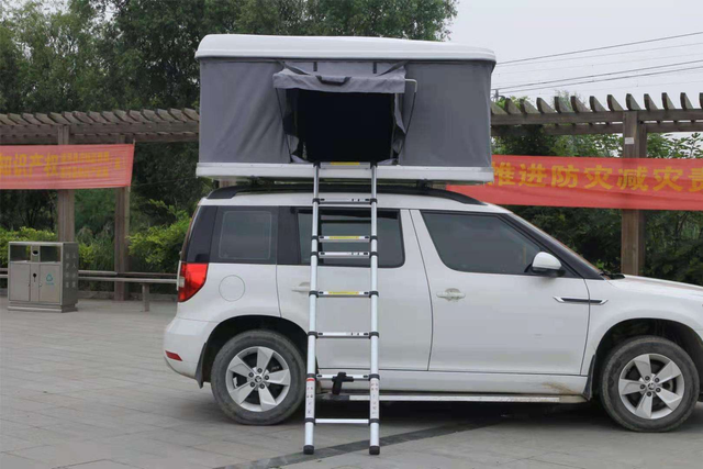 Sansu Wholesale Hard Shell Foldable Portable 4 Person Car Roof Top Rooftop Tent